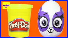 Dev Sürpriz Yumurta Minişler Lps Penny Ling Oyun Hamuru Play Doh - Evcilik Tv