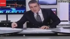 Flash TV Spikerinin Mahsun Kırmızıgül'e Atarlanması