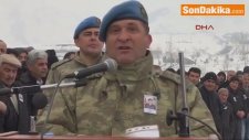 Hakkari Sur Şehidi Teğmen Özatak Son Yolculuğuna Uğurlandı-4