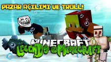 PAZAR İNŞAATI ve KORKUNÇ EŞŞEK ŞAKASI! - Minecraft | Legends in Minecraft : Bölüm 7