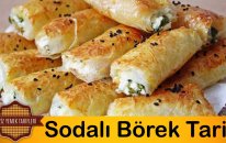 Yufkadan Börek Tarifi | Sodalı Peynirli Rulo Börek Tarifi