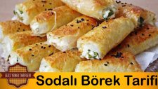 Yufkadan Börek Tarifi | Sodalı Peynirli Rulo Börek Tarifi