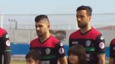 Amedspor'lu Futbolcular İstiklal Marşı'nı Okumadı (09 Şubat Salı 2016)