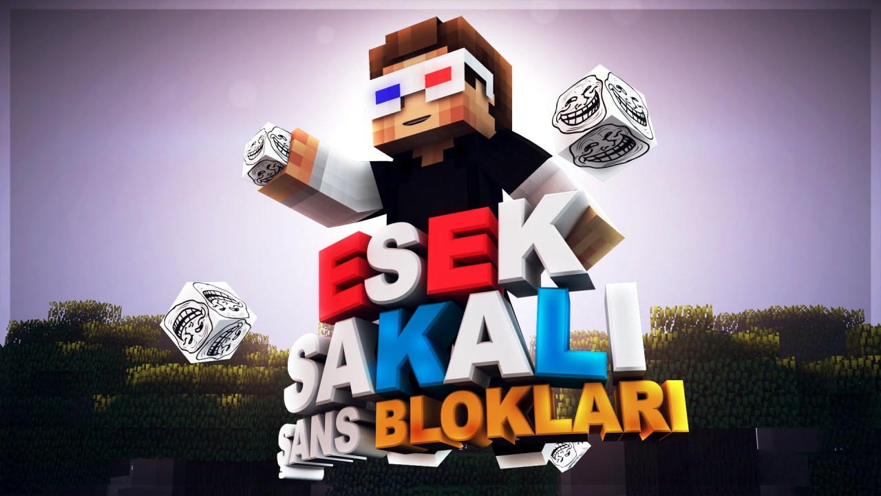 Eşek Şakalı Şans Blokları! - Minecraft Troll Aga Şans 