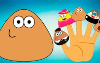 Pou Finger Family Song Nursery Rhymez Daddy Finger