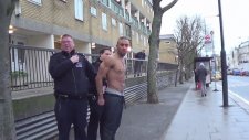 Polis Kontrolünde Havaya İşeyen Adam