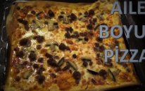 Aile Boyu Pizza - 10 Numara Mutfak