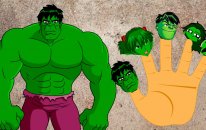 The Hulk Finger Family Songs