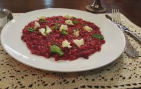Pancarlı ve keci peynirli risotto tarifi
