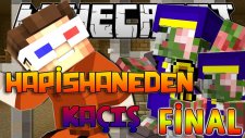 Minecraft - Demir Parmaklıklar Arasından Zorlu Kaçış! - Hapisten Kaçış 3! - (Özel Harita) Final
