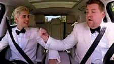 Justin Bieber Grammy Yolunda James Corden'la Karaoke Yaptı