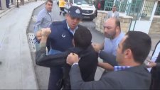Nehre Atlayan Suriyeliyi Tokatlayarak Kurtaran Vatandaş