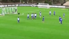 Bruma'nın idmanda attığı frikik golü