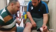 Iraklı Doktorun Hastaya Müdahalesi