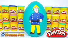 İtfaiyeci Sam Dev Sürpriz Yumurta Play Doh Oyun Hamuru Thomas ve Arkadaşları Cicibiciler Kinder