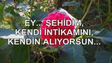 Ey... Şehidim, Kendi İntikamını, Kendin Alıyorsun...