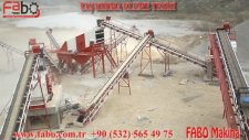 Taş Kırma Eleme Tesisi | Fabo Makina