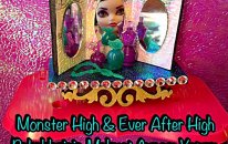 Monster High & Ever After High Bebeklerine Makyaj Aynası Yapımı - Kendin Yap Çocuk Atölyesi