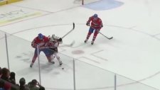 Bud Holloway Goes Superman to Prevent Goal