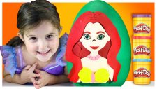 Dev Sürpriz Yumurta Deniz Kızı Ariel Oyun Hamuru Play Doh EvcilikTV