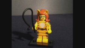 1 Anne 1 Çocuk - Lego Minifigür - Kedi Kadın