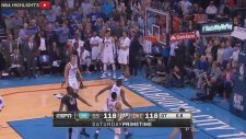 Stephen Curry'nin OKC'ye Attığı İnanılmaz Game-Winner