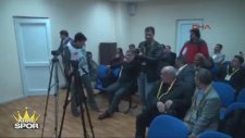 Tugay Kerimoğlu'nun Basın Mensuplarına İyi Akşamlar Diyip Çıkması