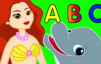 Küçük Deniz Kızı Ariel ile ABC Alfabe Öğreniyorum - Çizgi Film Çocuk Şarkıları 2016 - Adisebaba TV