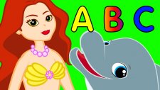 Küçük Deniz Kızı Ariel ile ABC Alfabe Öğreniyorum - Çizgi Film Çocuk Şarkıları 2016 - Adisebaba TV