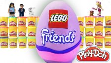 Dev Sürpriz Yumurta Lego Friends Oyun Hamuru Play Doh EvcilikTV