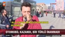 Otomobil Kazandığına İnanmayan Samsunlu Vatandaş