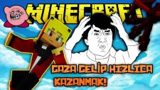 Gaza Gelip Hızlıca Kazanmak! - Minecraft Sky Wars! - Minecraft Gökyüzü Savaşları! - Tto