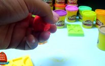 Sürpriz Yumurtalar - Play Doh Oyun Hamuru İle Meyveli Waffle Nasıl Yapılır | Play-Doh Waffle #001