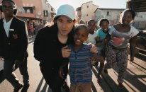 Siphe Fassie dancing around Langa in South Africa to