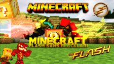 The Flash Şans Blokları! (Reverse Flash Vs Flash) - Minecraft Süper Kahraman Şans Blokları Yarışı! -