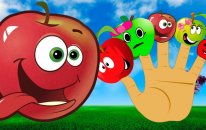 Apple Fruit Finger Family