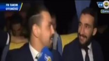 Volkan Şen'e maç öncesi totem dayağı