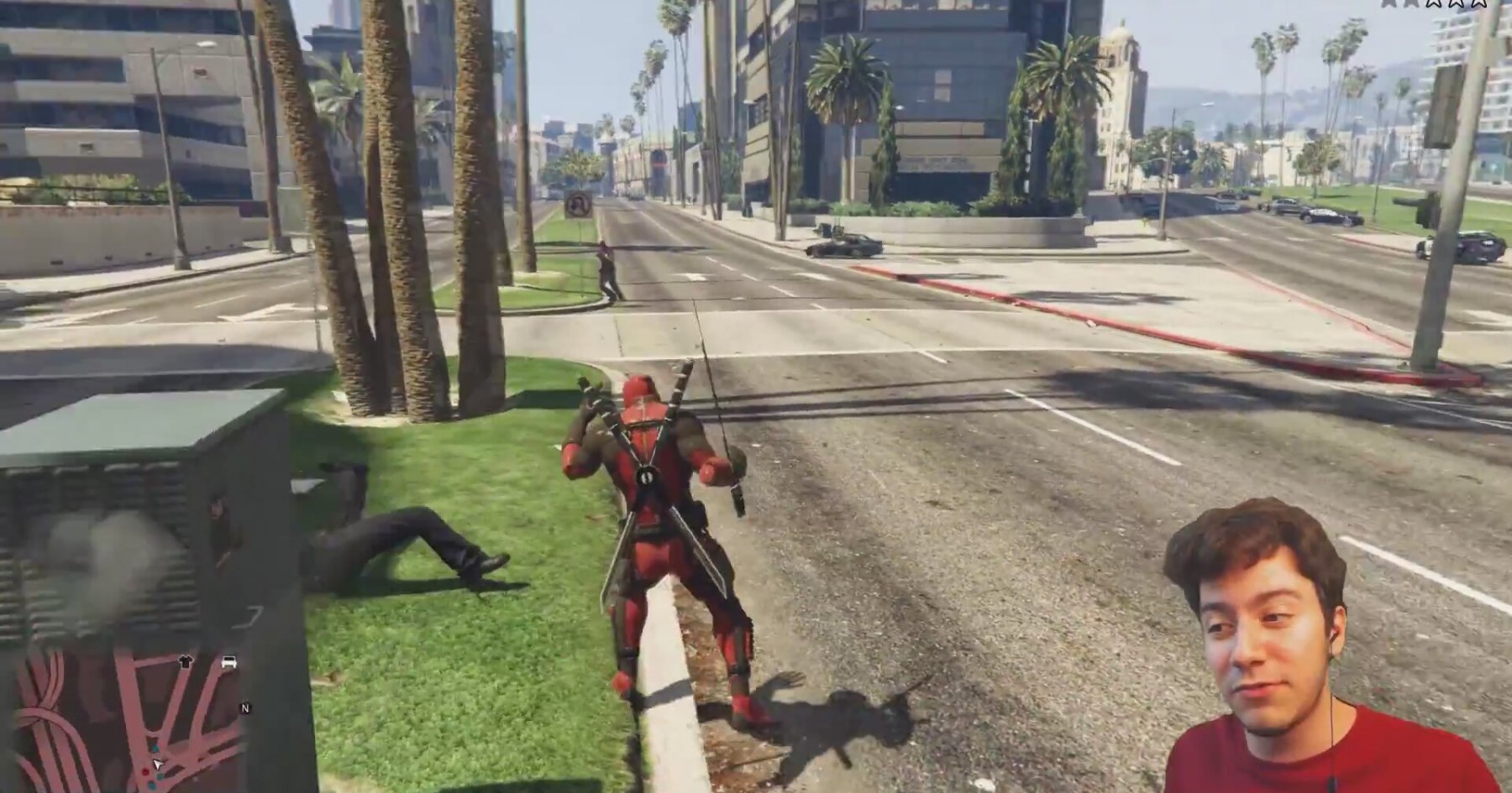 DEADPOOL MOD (GTA 5)  İzlesene.com