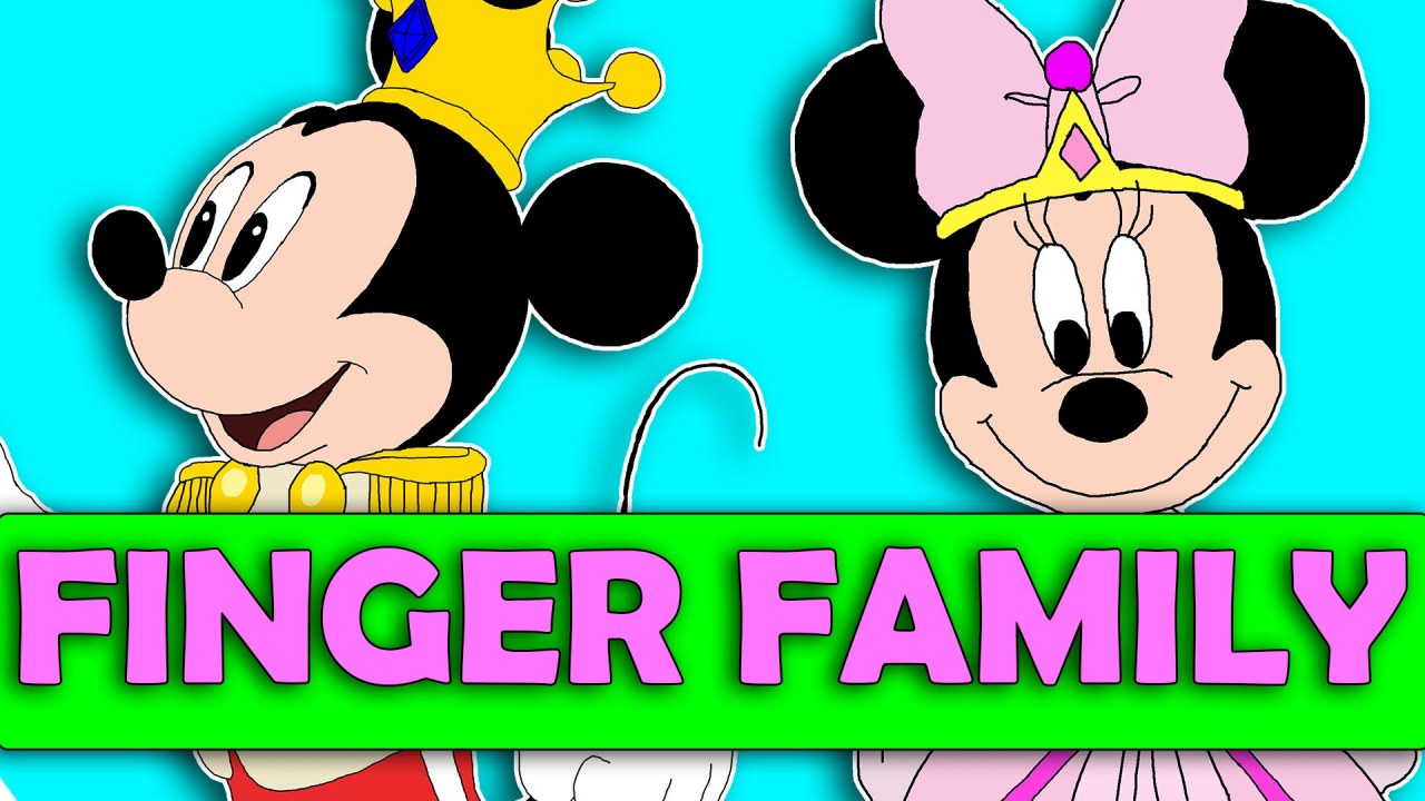 Registrarse Recordar Y equipo mickey mouse finger family halloween ...