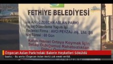 Özgecan Aslan Parkındaki Balerin Heykellerinin Sökülmesi