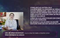 Uzm. Dr. Gökçe Küçükyazıcı - Dikkat eksikliği için ilaç kullanımı -