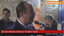 Yunan Ressam, Edirne'yi Tuvaline Taşıdı - Sergiden Detaylar