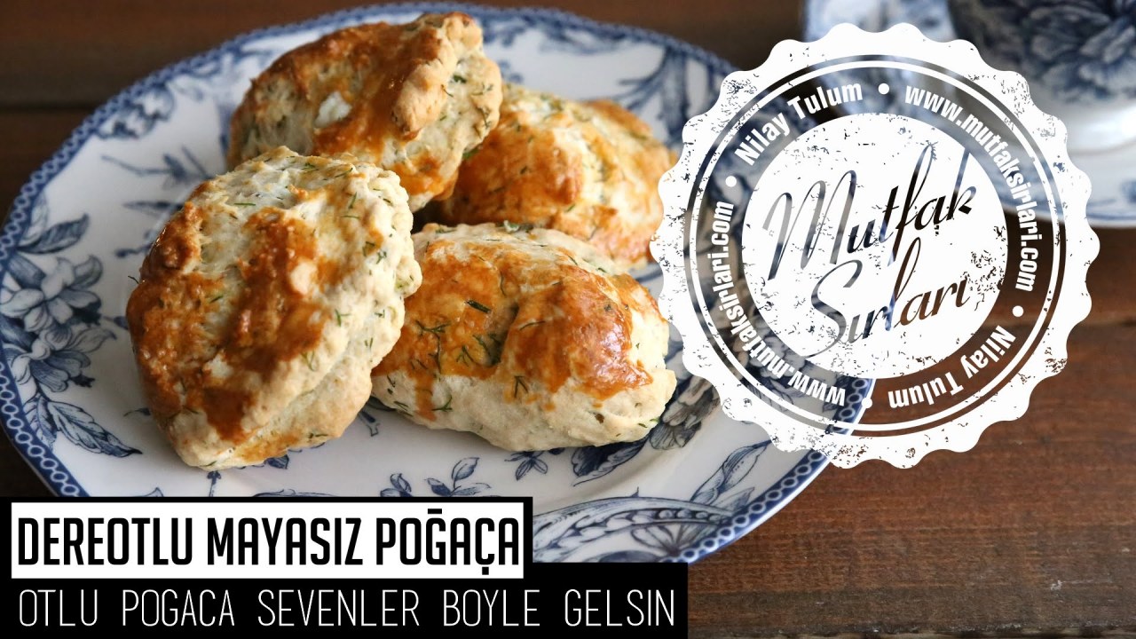 Otlu Mayasız Poğaça Otlu Mayasız Poğaça