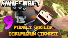 Minecraft'ta 9 FARKLI ŞEKİLDE BOKUMUZUN ÇIKMASI!