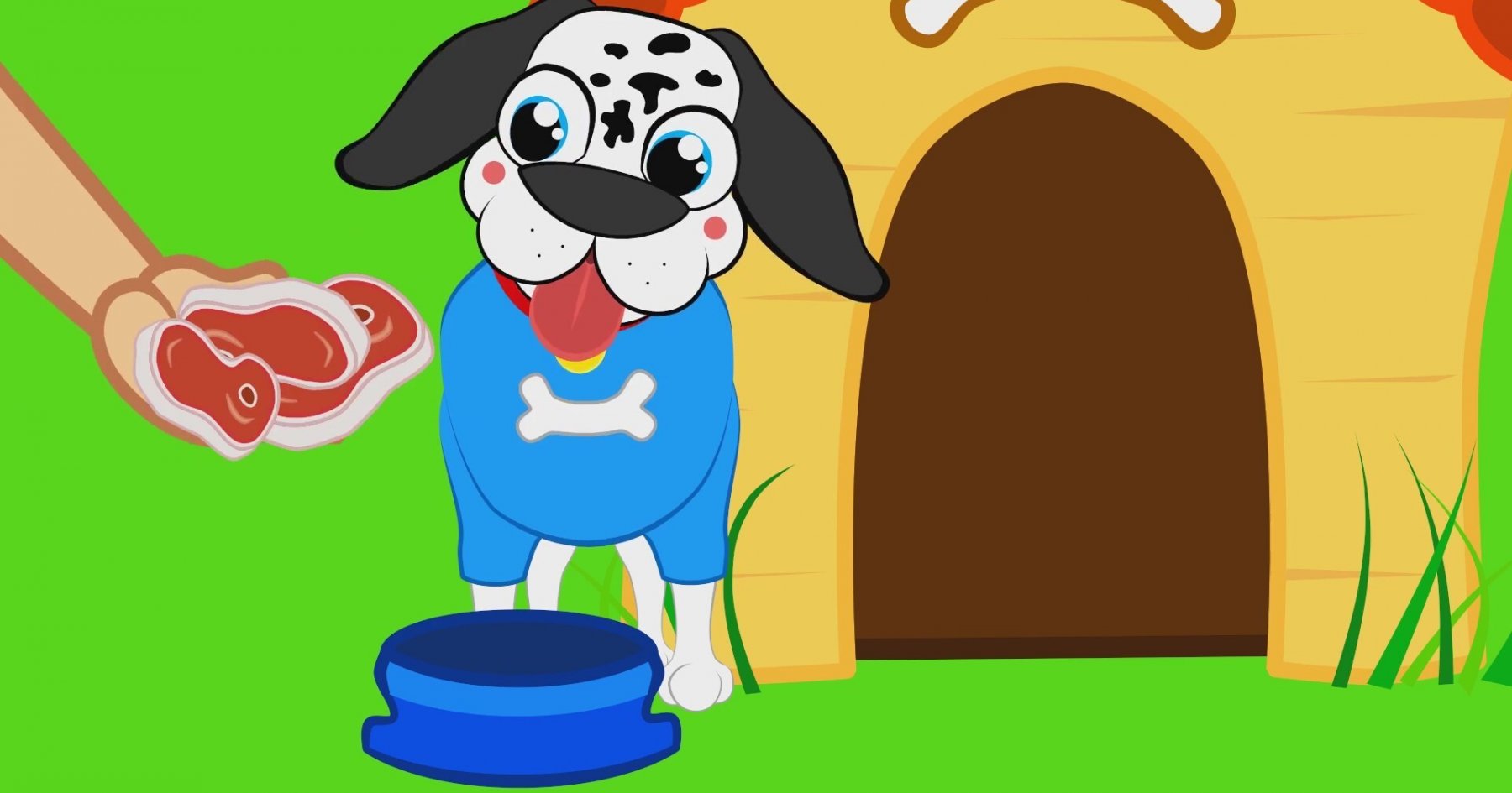 Köpeğim Hav Hav Hav Çizgi Film Bebek Şarkıları Adisebaba TV Çocuk