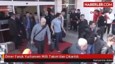 Kariyerine Amerika'dadevam etme kararı alan , Ömer Faruk Yurtseven Milli Takım'dan Çıkarıldı
