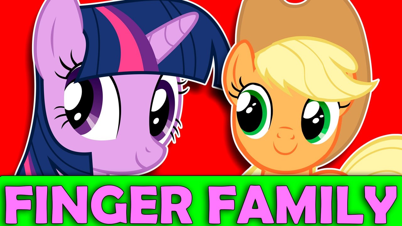 My Lıttle Pony New Fınger Famıly Songs | Twilight Sparkle | Applejack  Rainbow Dash | İ