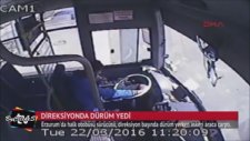 Direksiyon Başında Dürüm Yerken Askeri Araca Çarpmak