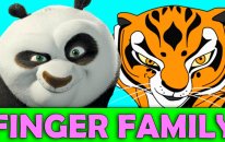 KungFu Panda NEW Finger Family Perfect Kids Song