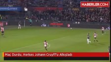 Maç Durdu, Herkes Johann Cruyff'u Alkışladı - Feyenoord / Sparta Rotterdam